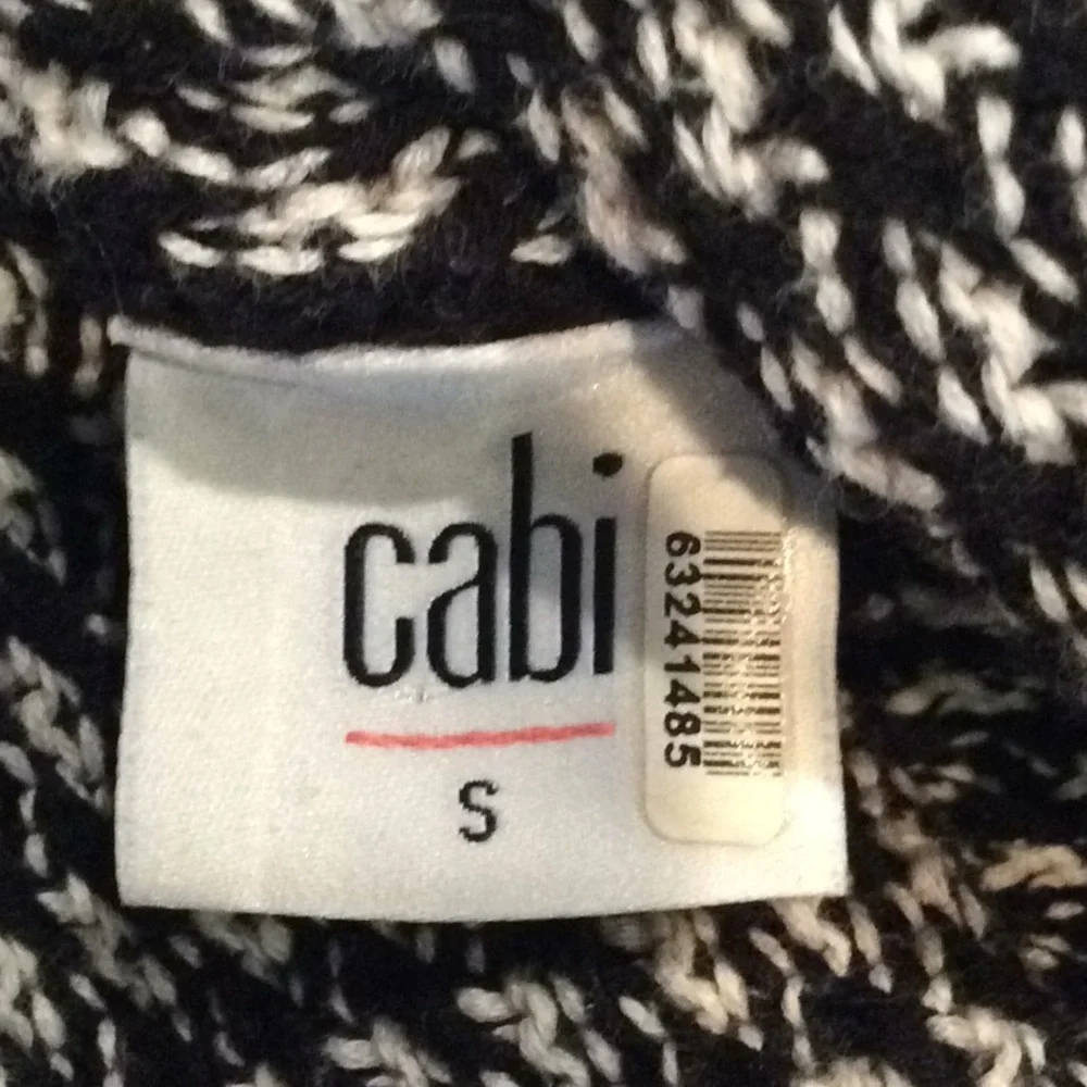 NWOTS CAbi Fergie Turtleneck Sweater Split Front - Picture 6 of 8